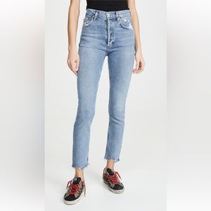 AGOLDE Nico high rise Jean in rooted